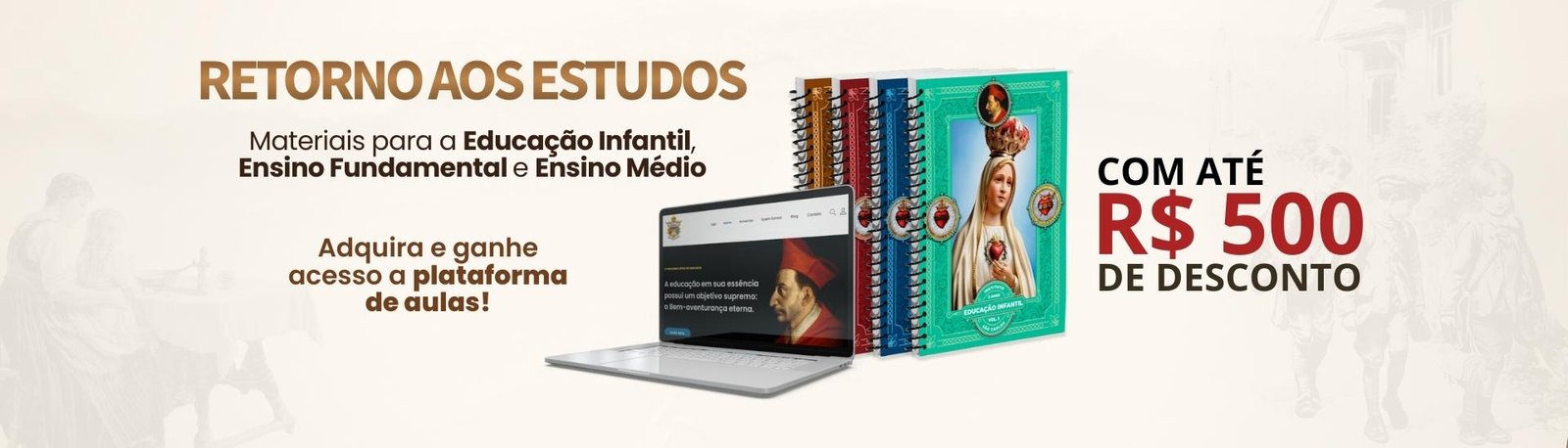 Promoção de retorno aos estudos (1920 x 550 px)